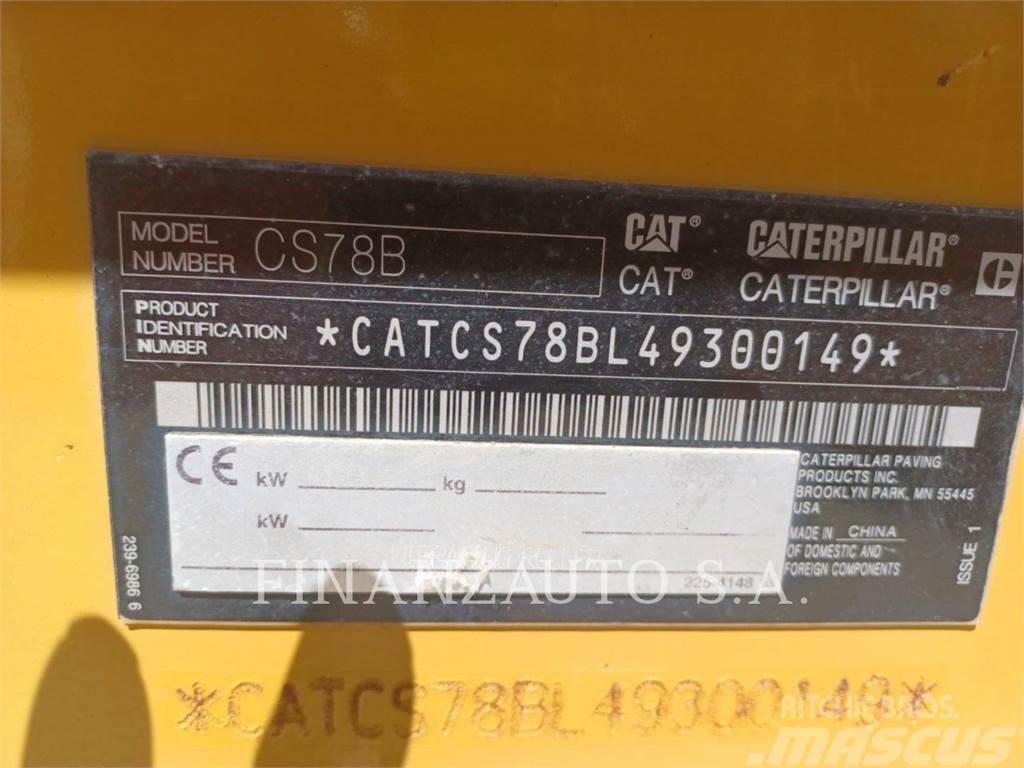 CAT CS78B Compactoare monocilindrice