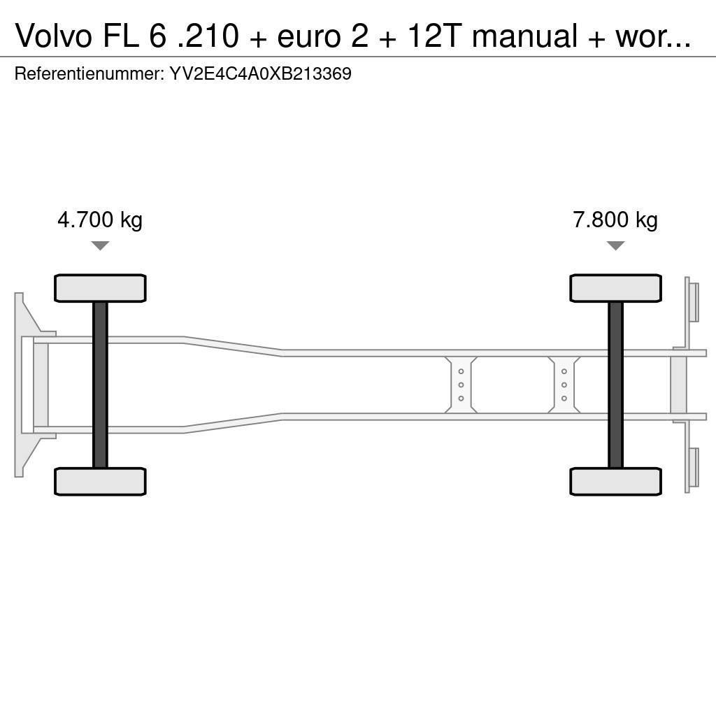 Volvo FL 6 .210 + euro 2 + 12T manual + workshop interie Autocamioane