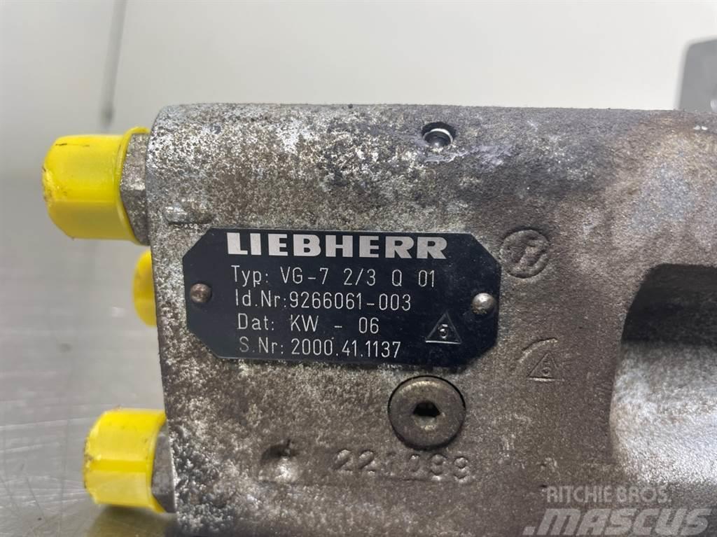 Liebherr A316-9266061-Servo valve/Servoventil/Servoventiel Hidraulice