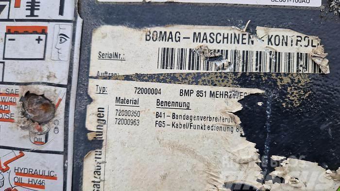 Bomag BMP851 Grabenwalze Alti cilindri compactori