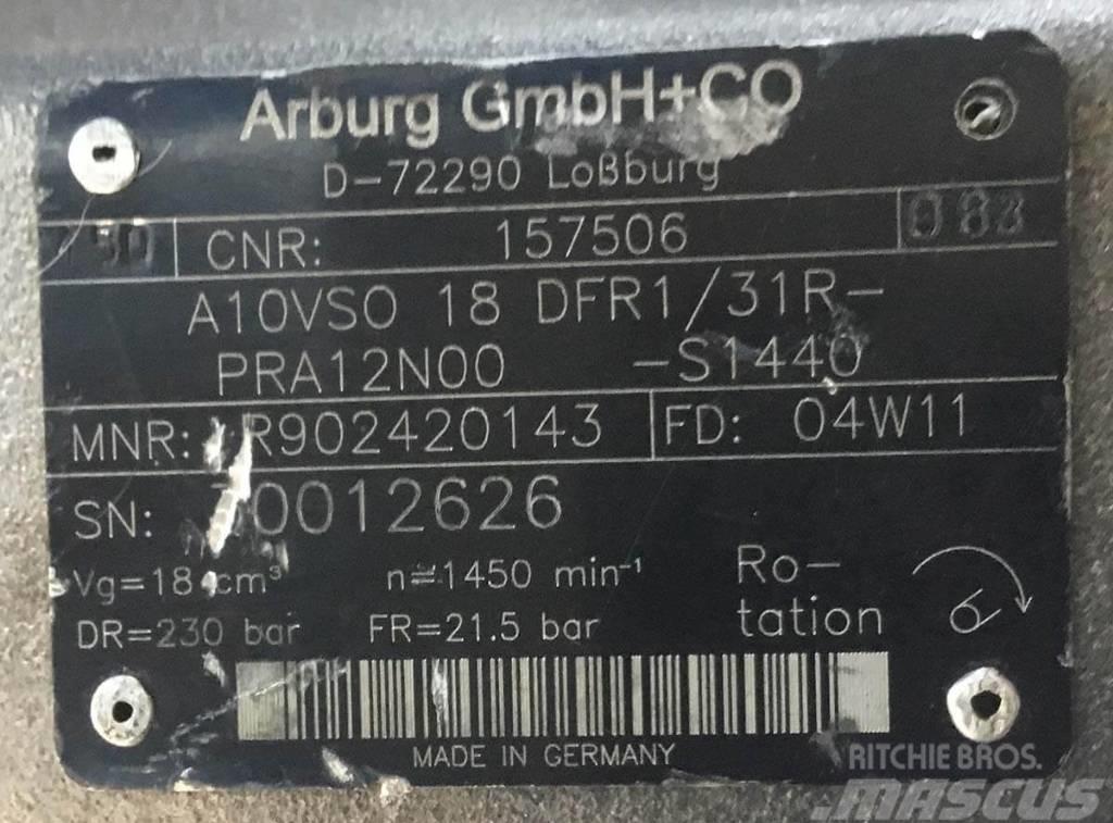  Arburg Gmbh+CO A10vs018 Hidraulice