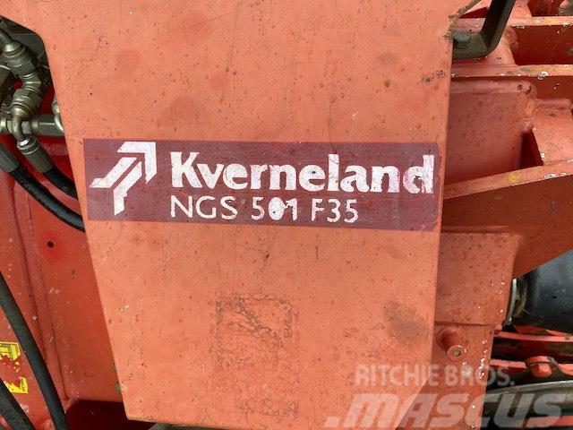 Kverneland NGS 501 F35 Grapa si pluguri rotative