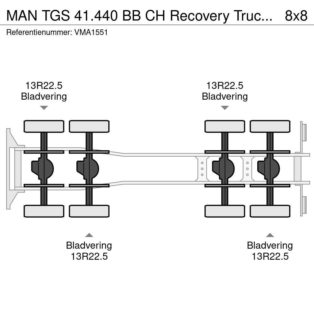 MAN TGS 41.440 BB CH Recovery Truck (4 units) Vehicule de recuperare