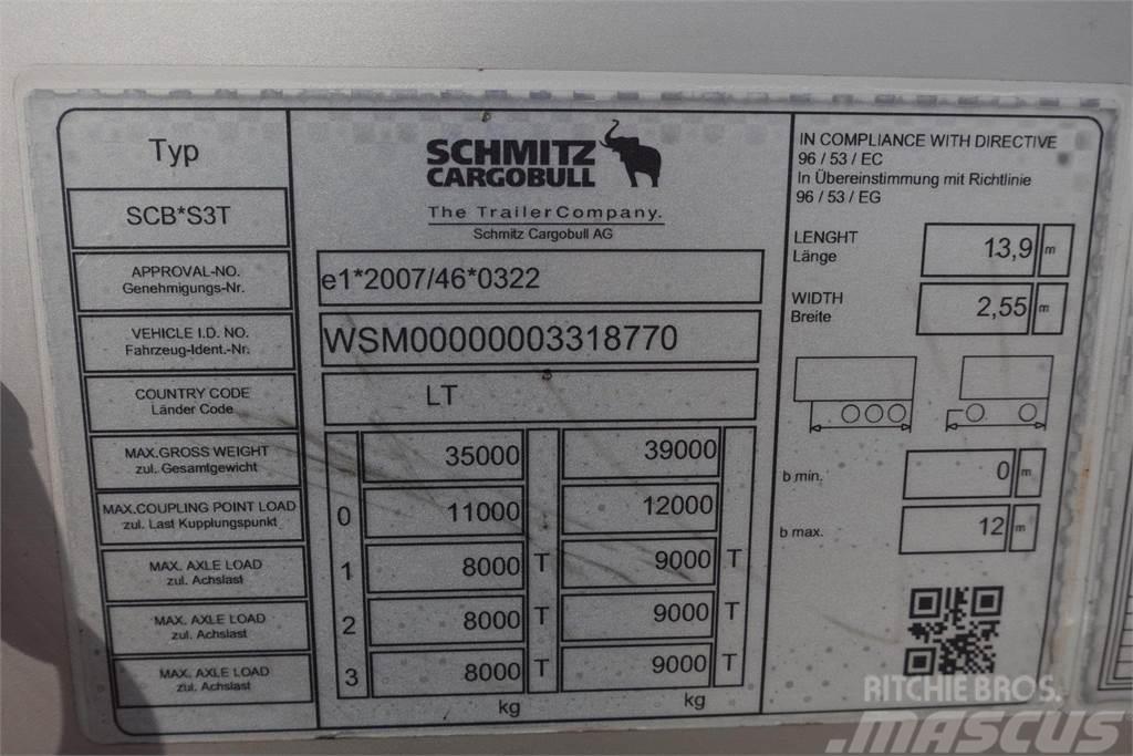Schmitz Cargobull SCS24 Standart Curtainsider Varios, ARM, ALU, LR Remorca cu prelata