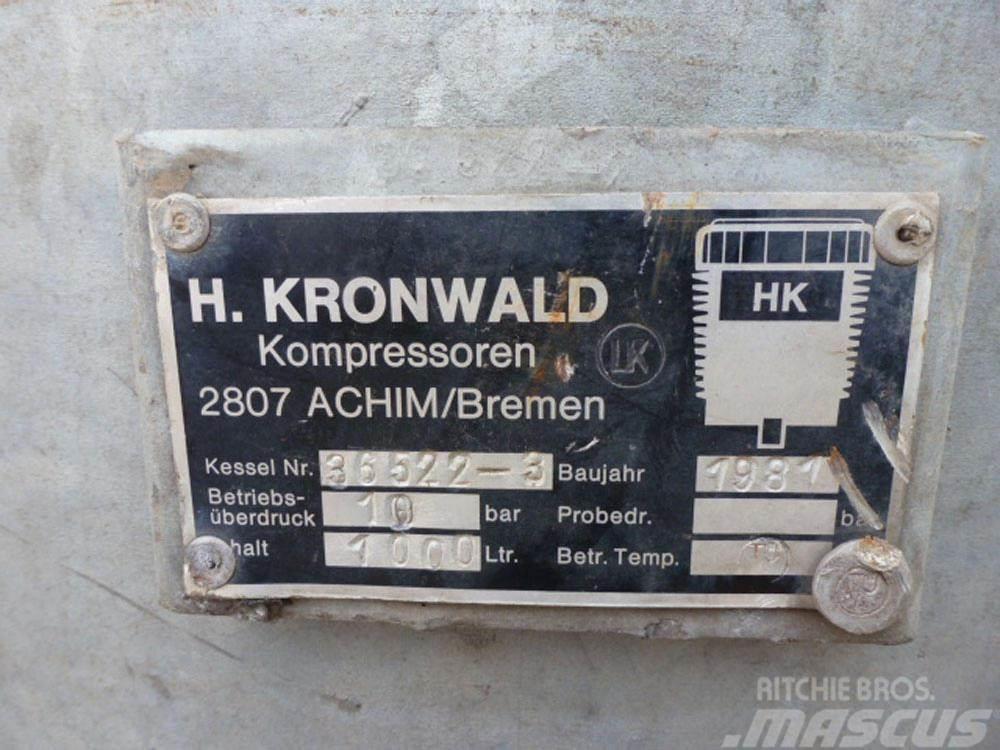 Kronwald 1000 Ltre Air Receiver Uscatoare cu aer comprimat