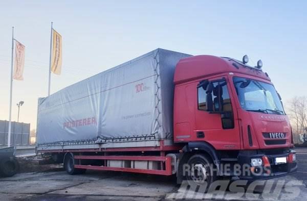 Iveco ML120.E28 EuroCargo Camioane platforma/prelata