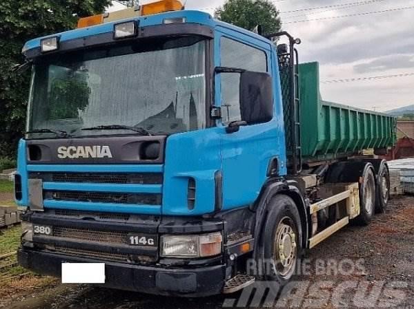 Scania G114 R380 +Combi-Lift Camion cu carlig de ridicare