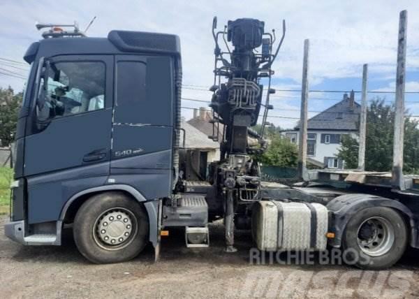 Volvo FH4 540 +PALFINGER 140A +TOM NR3 Combine forestiere