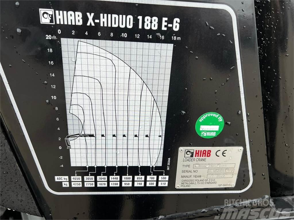 Hiab X-HIDUO 188 e-6 Macarale de încarcat