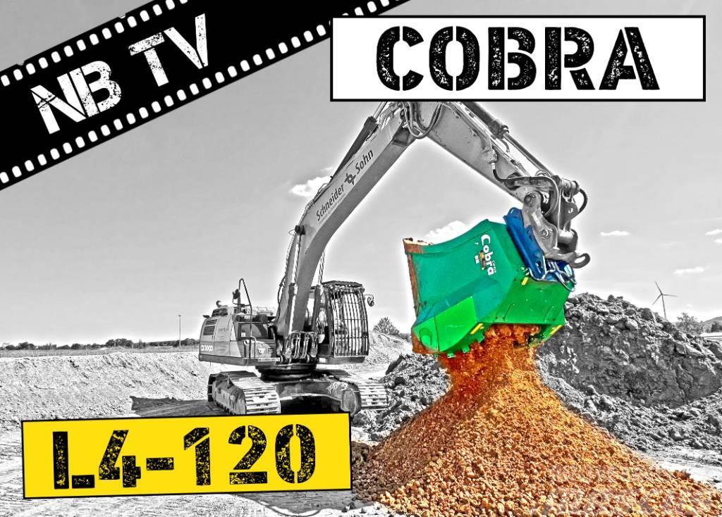 Cobra Siebschaufel L4-120 | Schaufelseparator Bagger cupa de excavat cu cernere