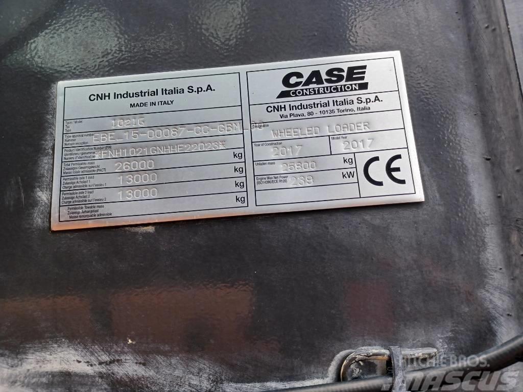 CASE 1021 G Incarcator pe pneuri