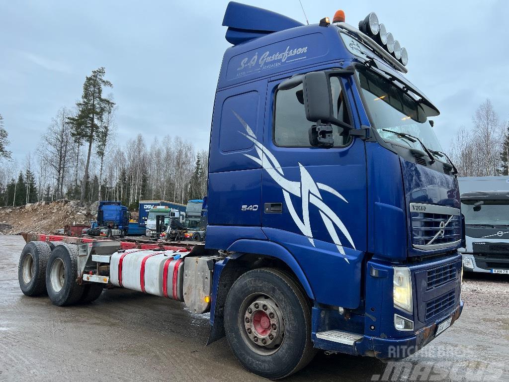 Volvo FH-540  D13 Chassi 6x4 Camion cabina sasiu
