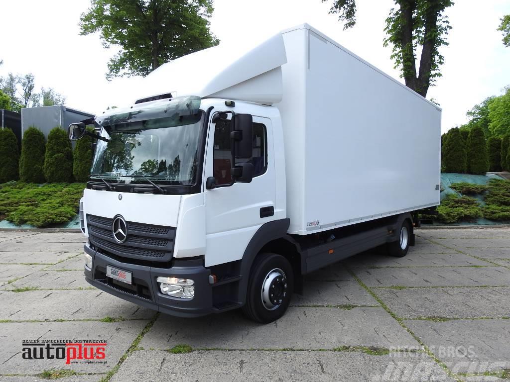 Mercedes-Benz ATEGO 12.24 CONTAINER BOX 16 PALLETS LIFT A/C Autocamioane