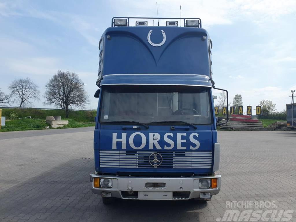 Mercedes-Benz 1117 L (KONIOWÓZ) Camioane transport animale