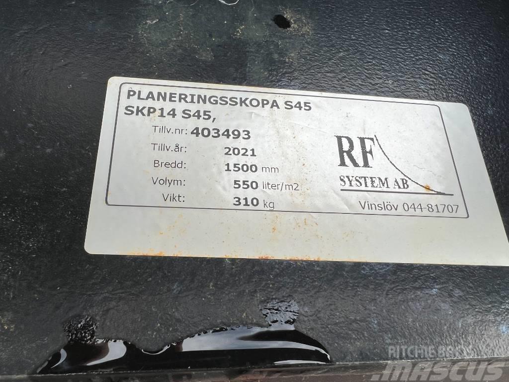  Övrigt Lastning och Gräv RF Skoppaket S45 Buldoexcavatoare