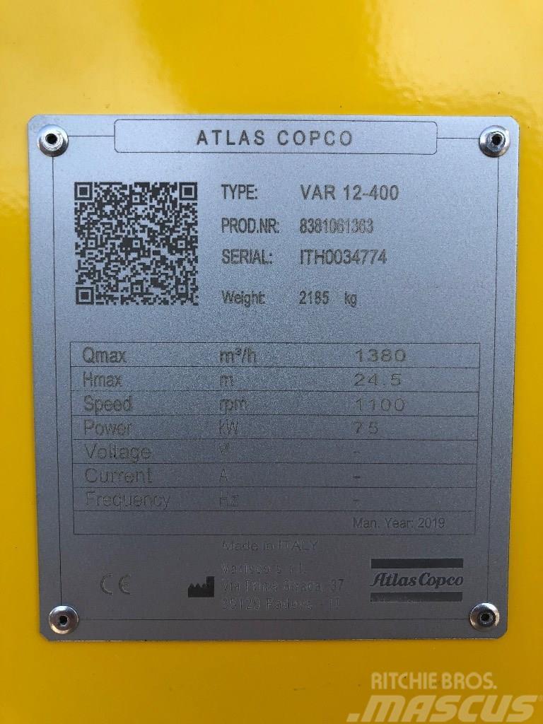 Atlas Copco VAR 12-400 Pompa de apa