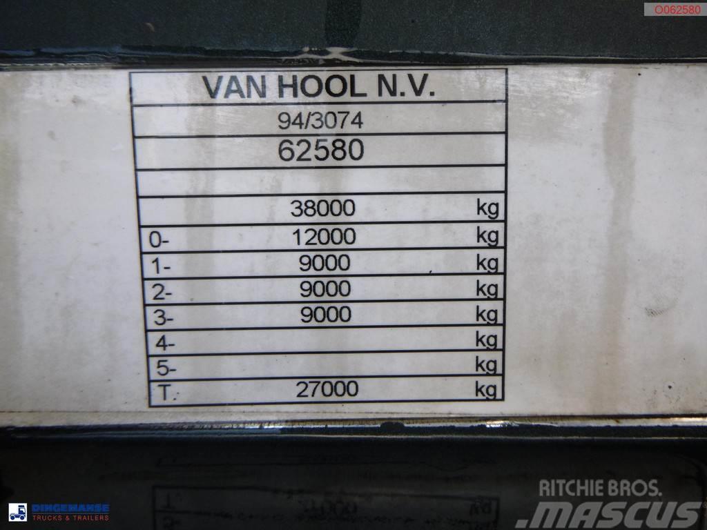 Van Hool Chemical tank inox 30 m3 / 1 comp ADR 12/03/2024 Cisterna semi-remorci