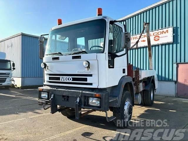 Iveco Eurocargo 135E23WR 4x4 FULL STEEL PORTAL CONTAINER Camion cu incarcator