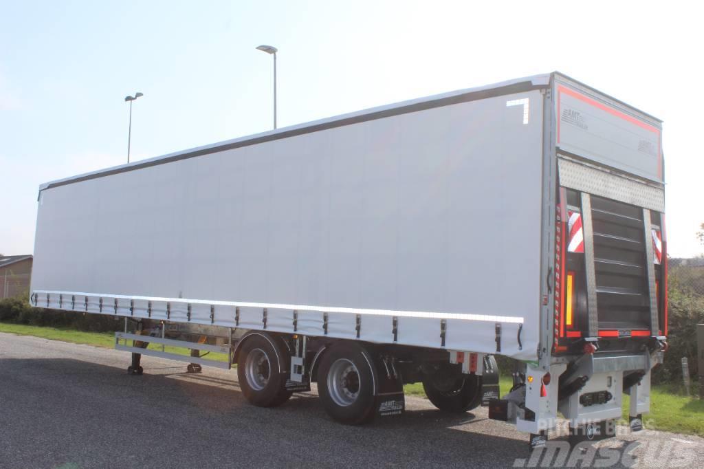 AMT 2 akslet city trailer med lift og TRIDEC- CI200 Semi-remorca speciala
