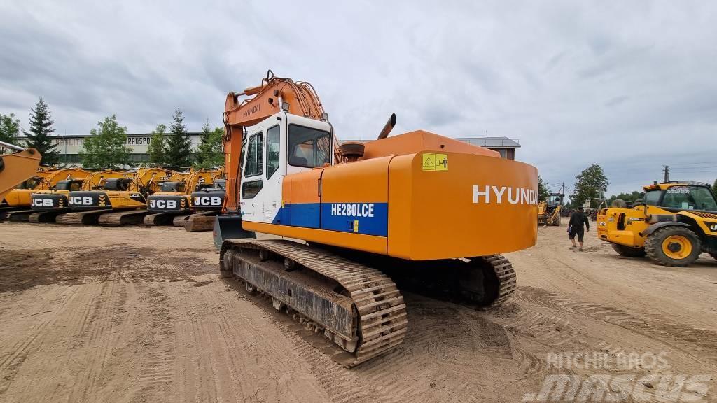 Hyundai Halla HE280LC Excavatoare pe senile
