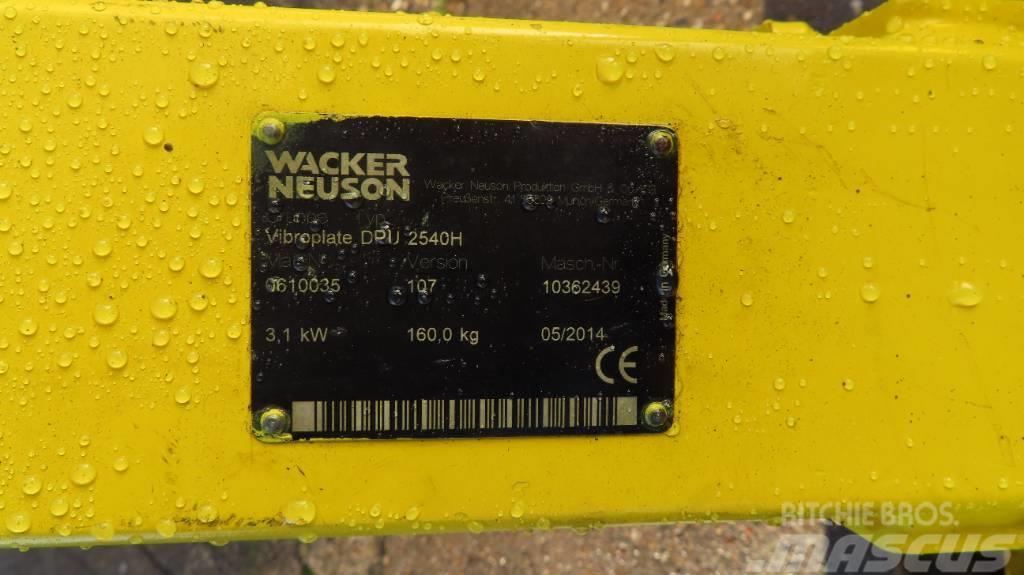 Wacker Neuson dpu 2540h diesel trilplaat/Compactor Plate Vibratoare