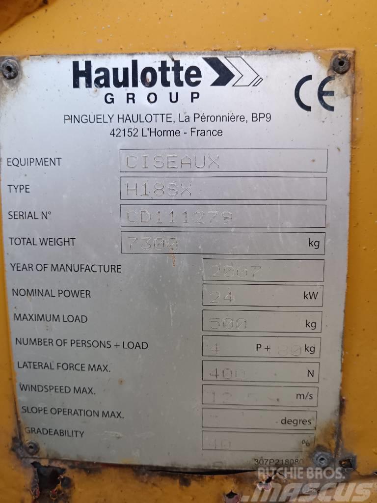 Haulotte H 18 SX Platforme foarfeca