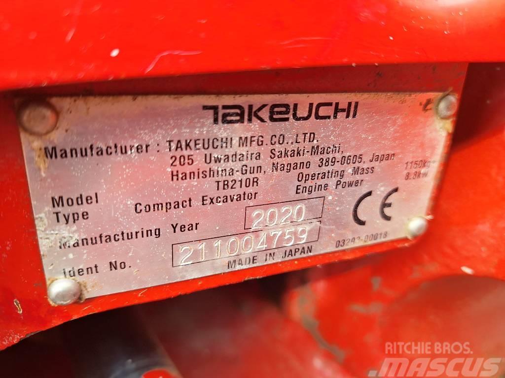 Takeuchi TB210R Mini excavatoare < 7t