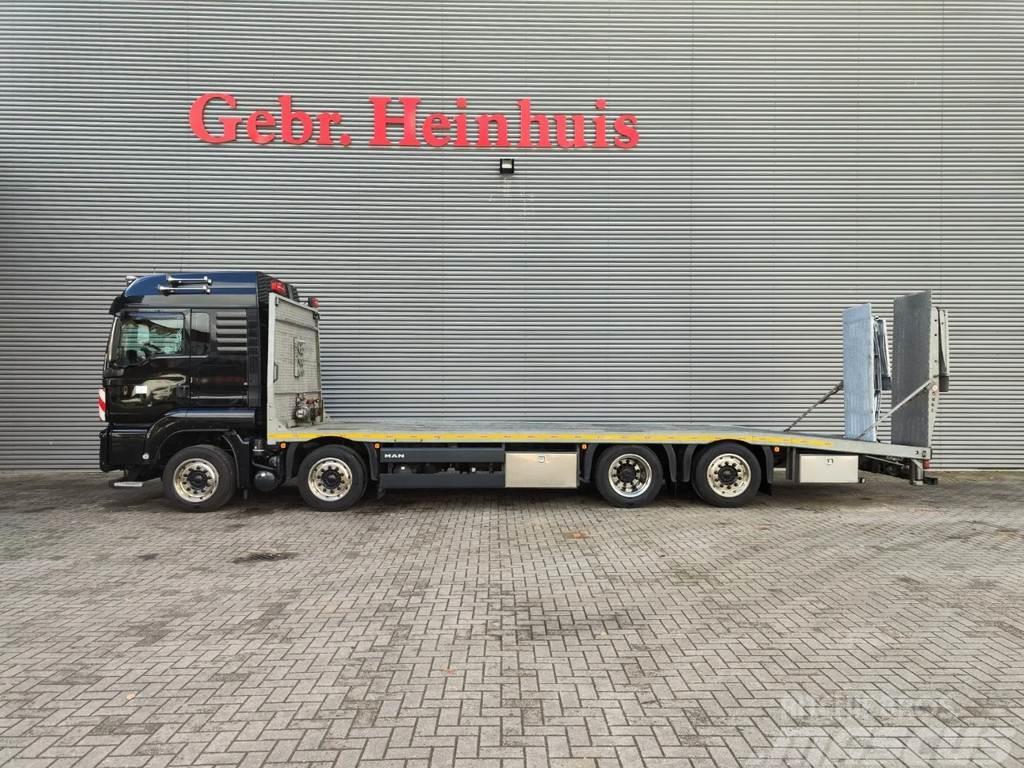 MAN TGS 35.470 8x3 Euro 6 Winch German Truck! Transportatoare vehicule