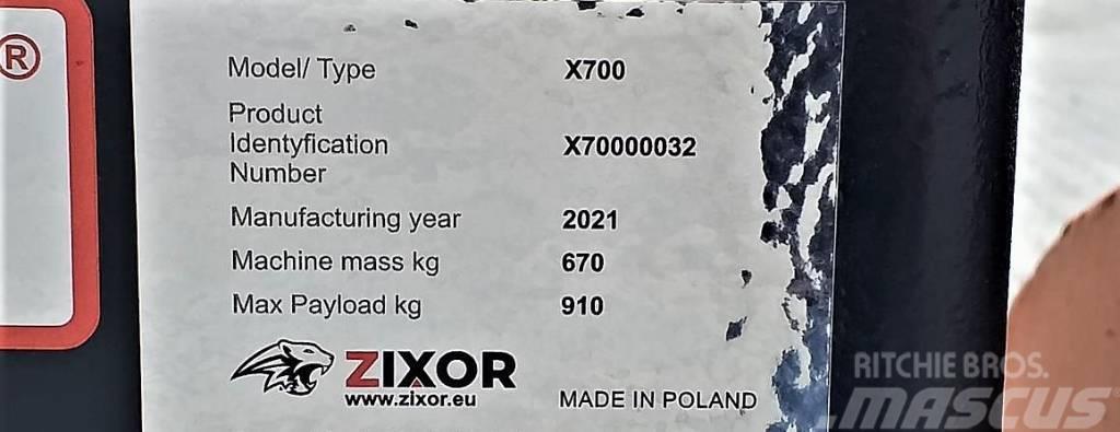  ŁYŻKA PRZESIEWAJĄCA HYDRAULICZNIE ZIXOR X700 cupa de excavat cu cernere