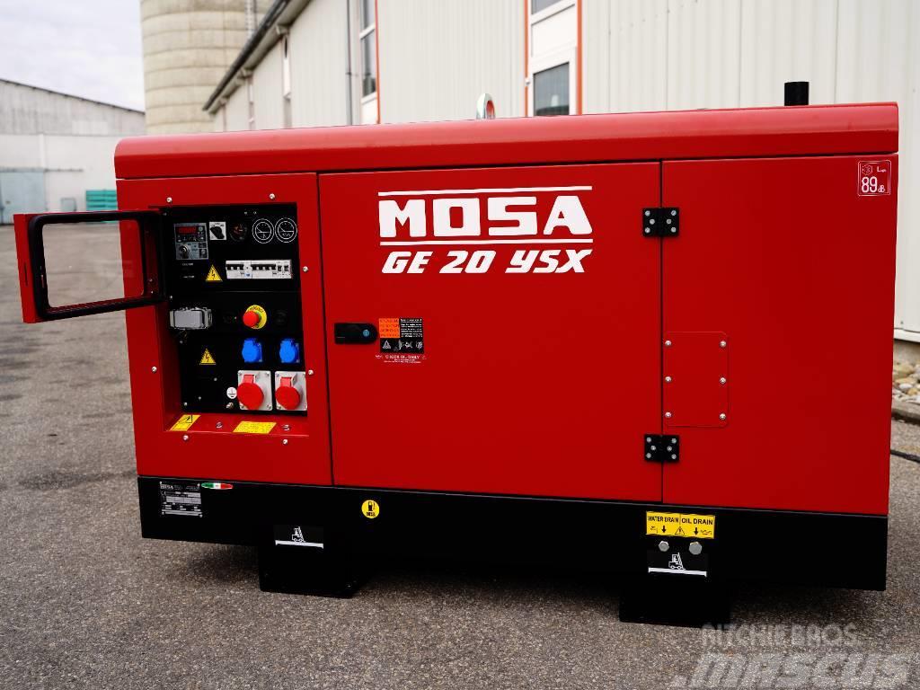 Mosa Stromerzeuger GE 20 YSX | 20 kVA (16 kW) / 400V Generatoare Diesel