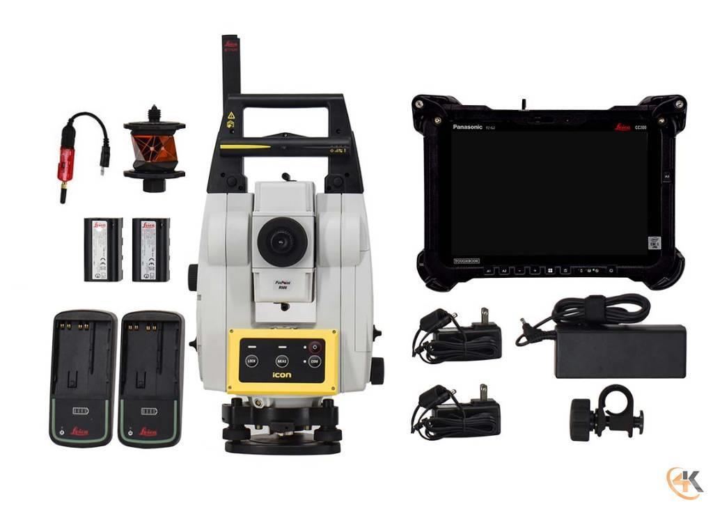Leica NEW iCR70 Robotic Total Station w/ CC200 & iCON Alte componente