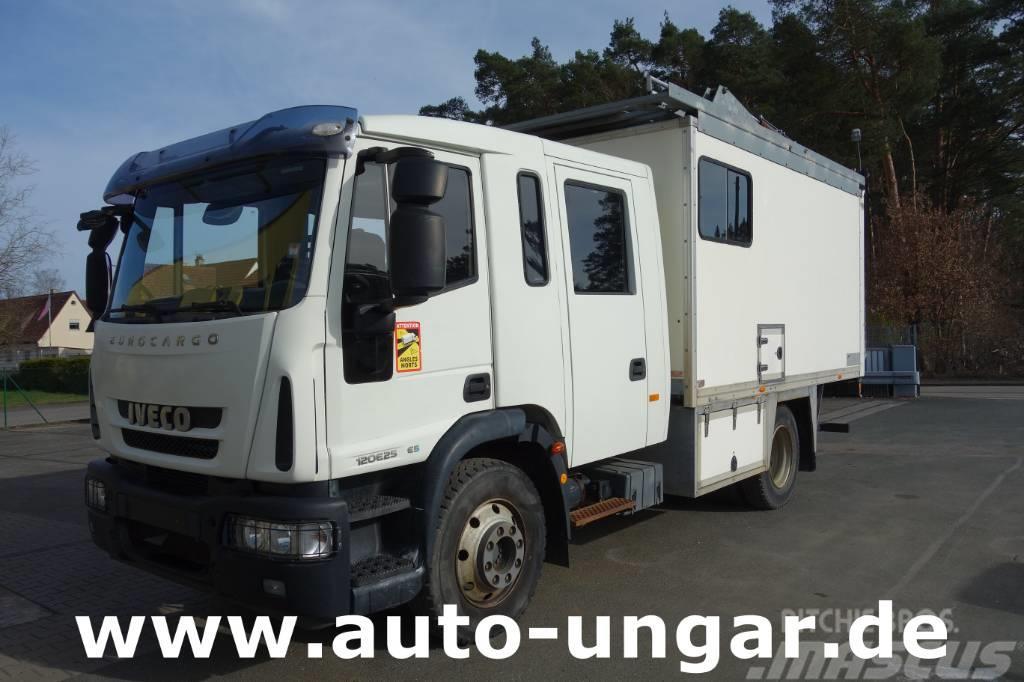 Iveco Eurocargo 120E225Doka Koffer mobile Werkstatt LBW Autocamioane