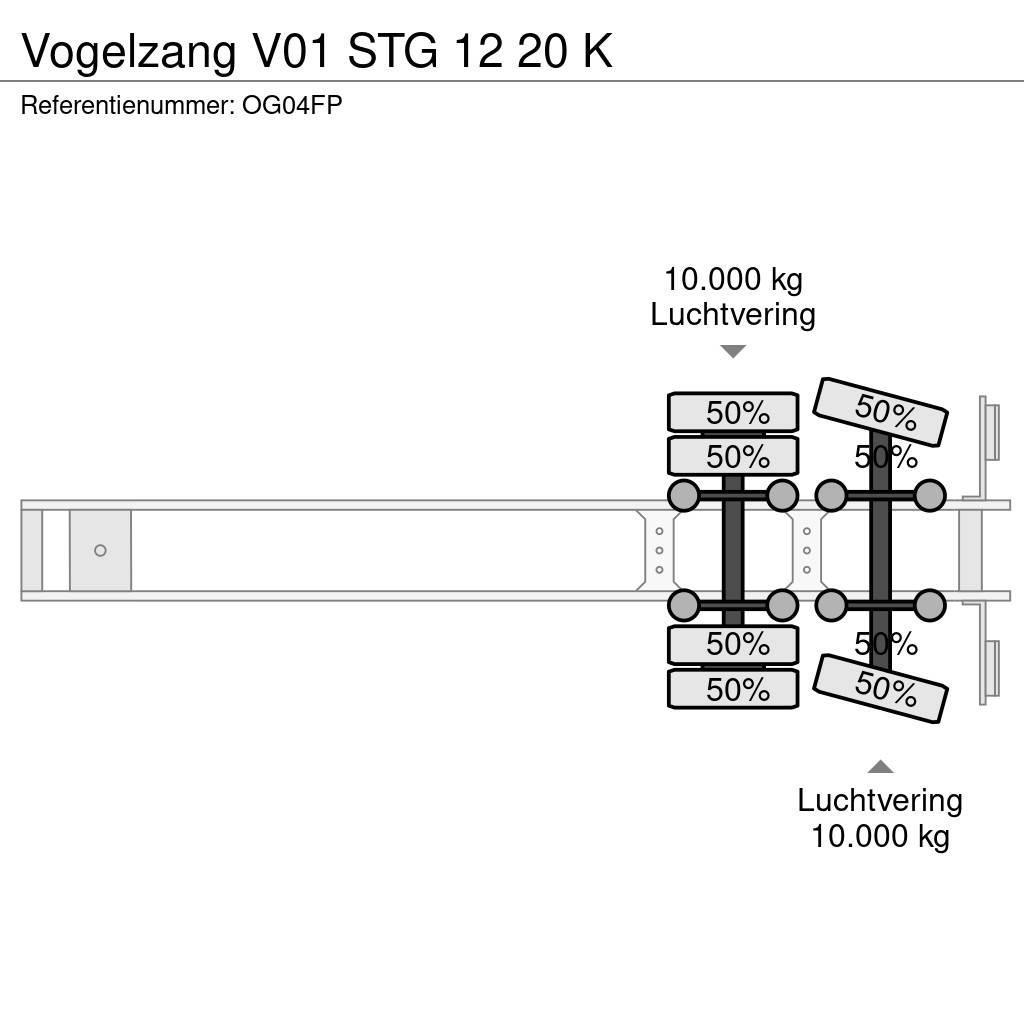 Vogelzang V01 STG 12 20 K Semi-remorca utilitara