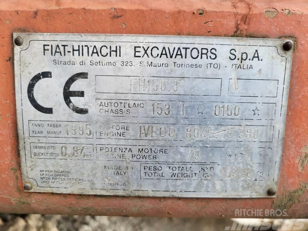 Fiat-Hitachi FH150.3 Excavatoare pe senile
