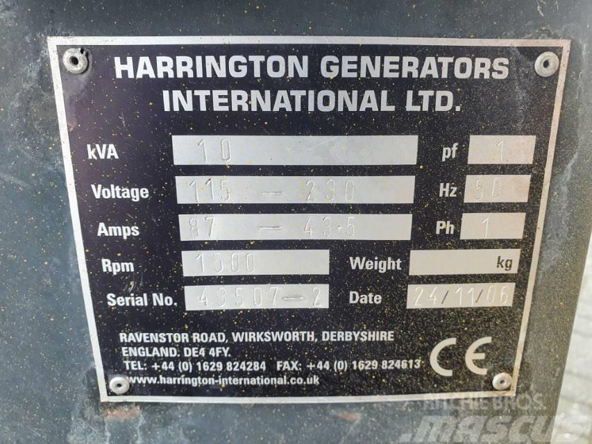 Harrington 10 kVA Stromgenerator / Diesel Stromaggragat Generatoare Diesel