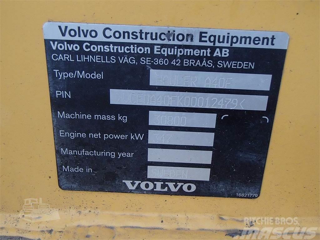 Volvo A40F Cisterne