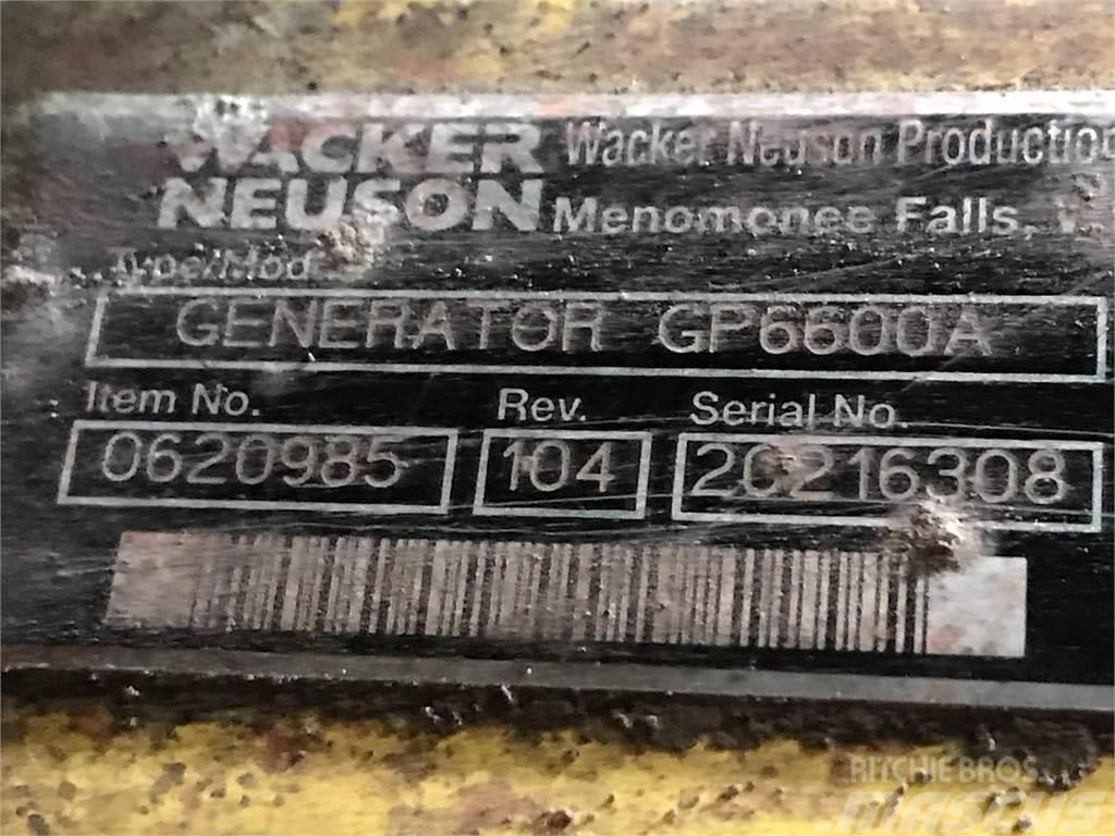 Wacker Neuson GP6600A Alte generatoare