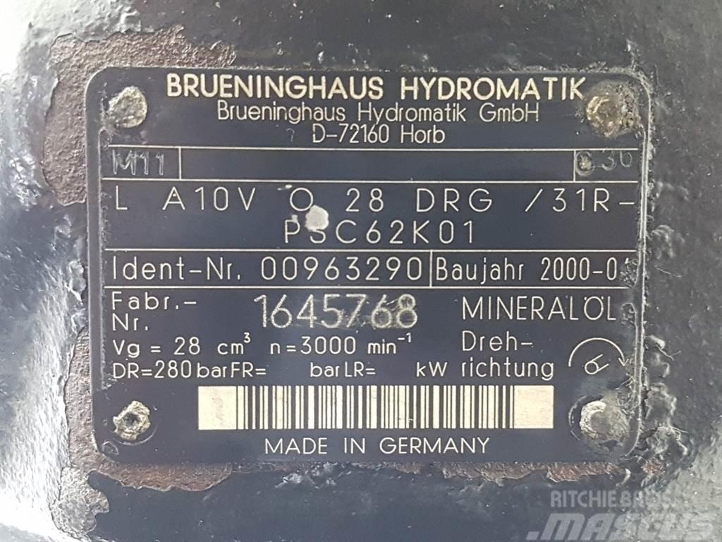 Brueninghaus Hydromatik AL A10VO28DRG/31R-PSC62K01-Load sensing pump Hidraulice