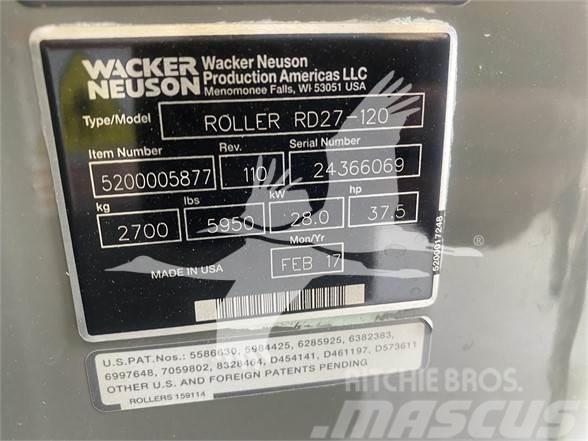 Wacker Neuson RD27-120 Compactoare monocilindrice