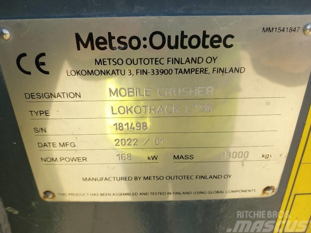 Metso Lokotrack LT 96 Concasoare mobile