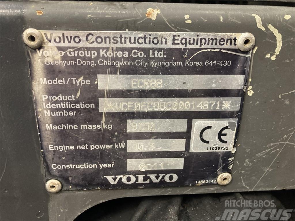 Volvo ECR 88 Excavatoare 7t - 12t