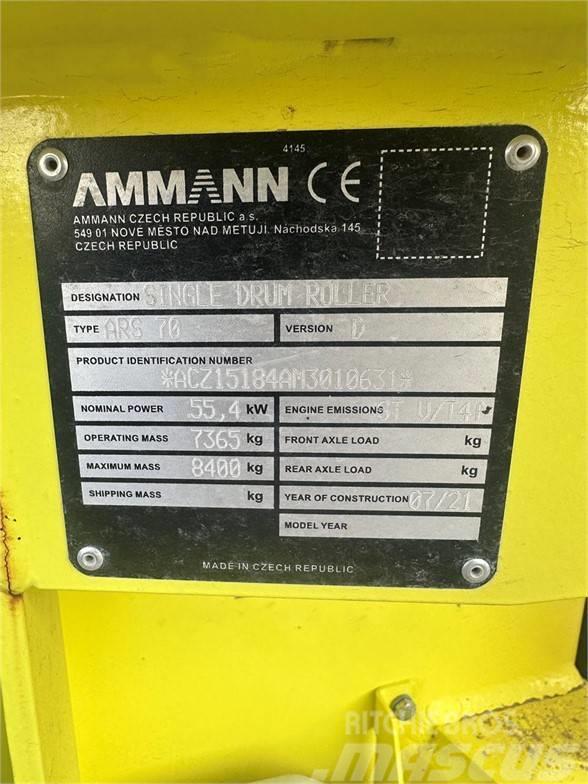 Ammann ARS70 Compactoare monocilindrice