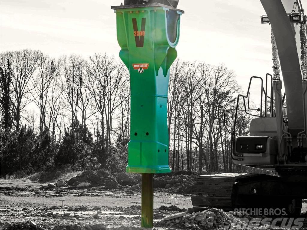 Montabert Hydraulikhammer V2500 Evo | Abbruchhammer 27 - 40t Ciocane hidraulice batut piloni
