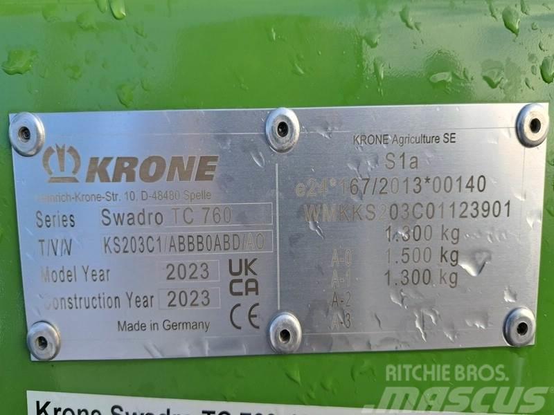 Krone Swadro TC 760 Utilaj de răvăşit fân