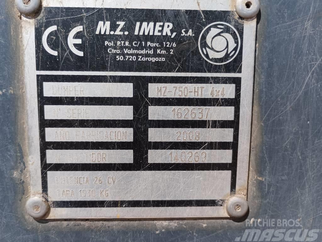Mz Imer 750 HT Minitractor de teren