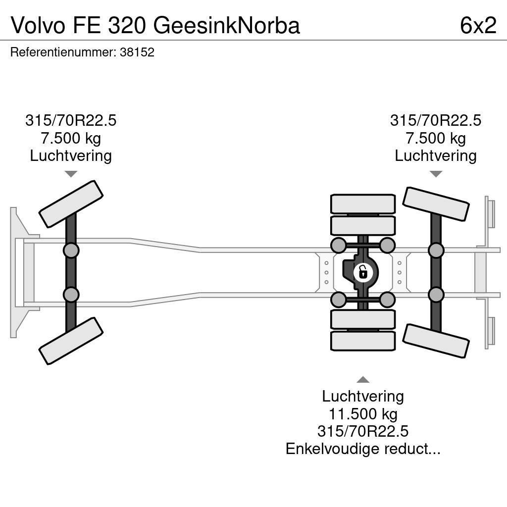 Volvo FE 320 GeesinkNorba Camion de deseuri