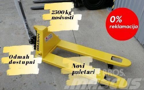 Hyster Gumeni paletar 2500kg - Odmah Dostupni Transpaleta electica cu furca