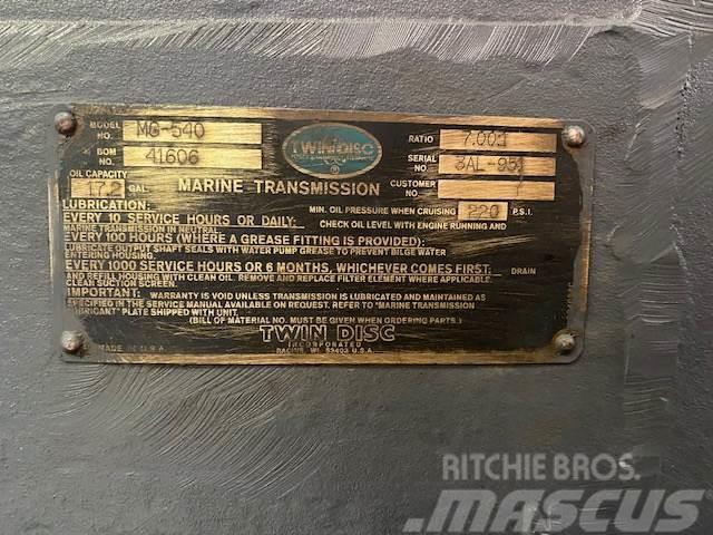  Twin Disc MG540 Transmisii marine