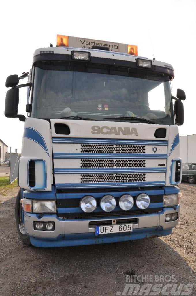 Scania R124 GB6X2NA 470 Camion cu incarcator