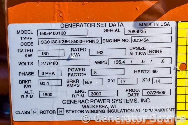 Generac 130 kW - JUST ARRIVED Alte generatoare